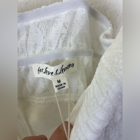 NWT For Love and Lemons Lorena Dress in size Medium - Picture 6 of 16